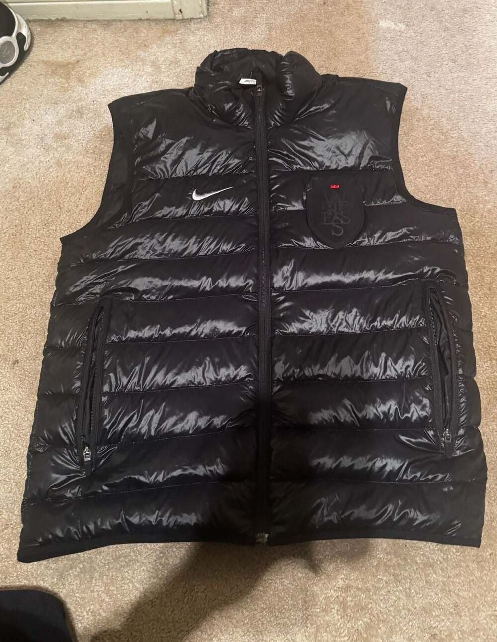 Nike Lebron Witness Puffer Vest Black Size M